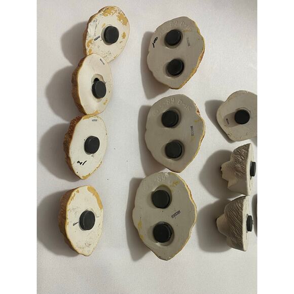 Brown Chow Chow, Sheep Dog, Cocker Spaniel, Dachsund: 18 Resin Magnet LOT - Picture 8 of 12